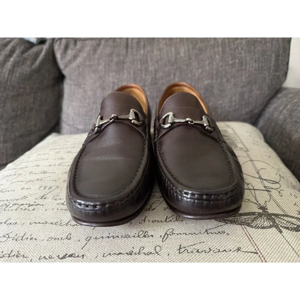 Beckett Simonon Beaumont Horsebit Loafers Men's 11 Brown Leather Blake Stitch